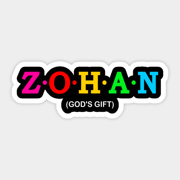 Zohan - God's Gift Sticker by Koolstudio